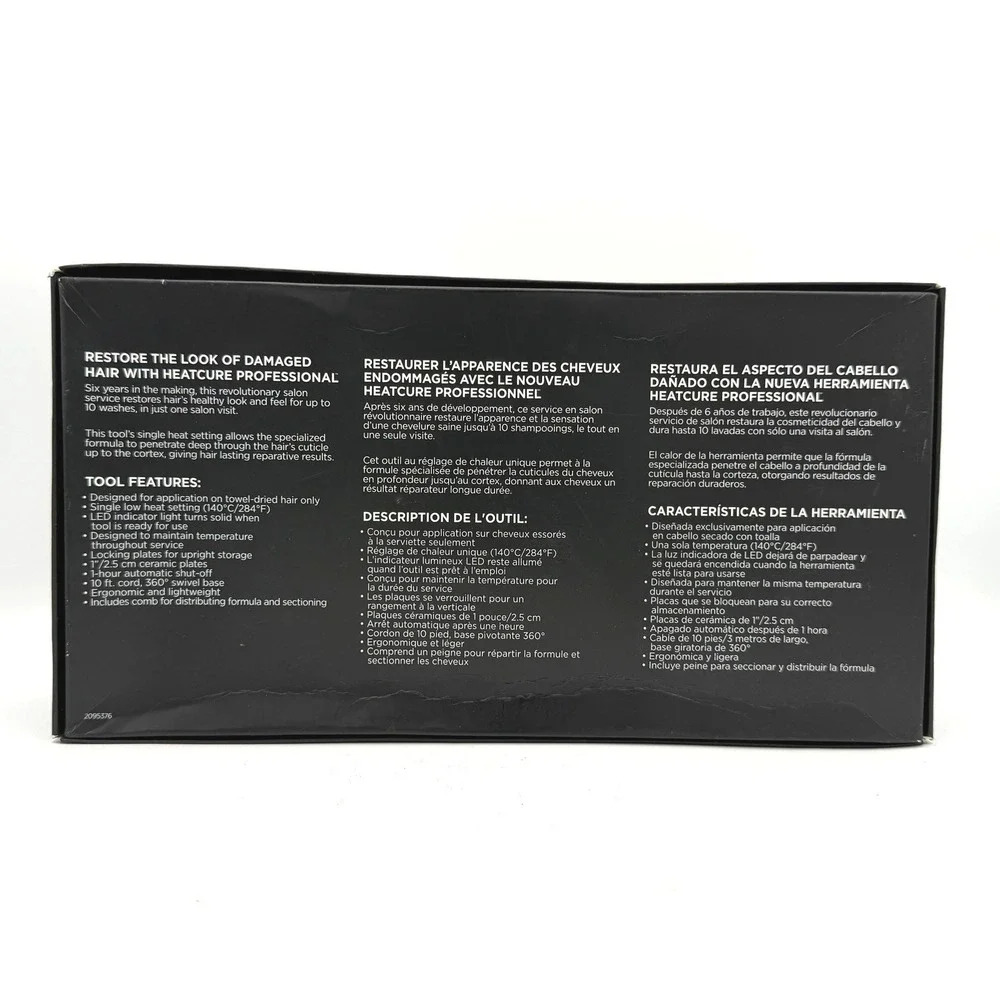 T3 Redken Heatcure Professional Restoration Tool & 16.9 oz Conditioner Open box